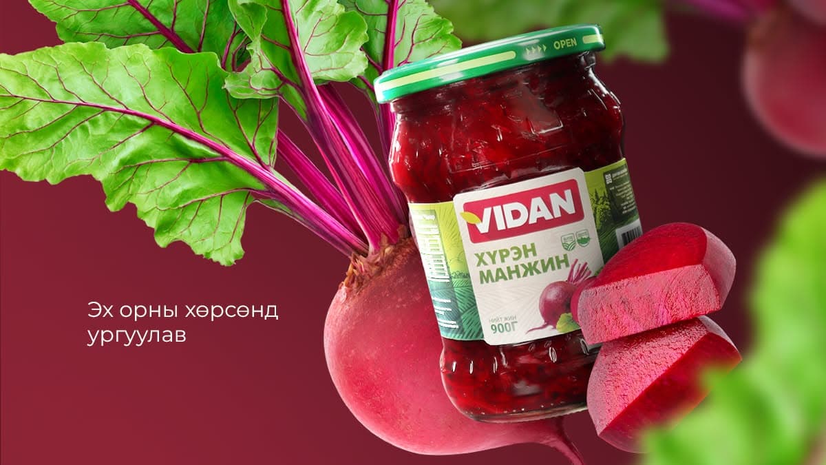 VIDAN — нүүр хуудасны постер