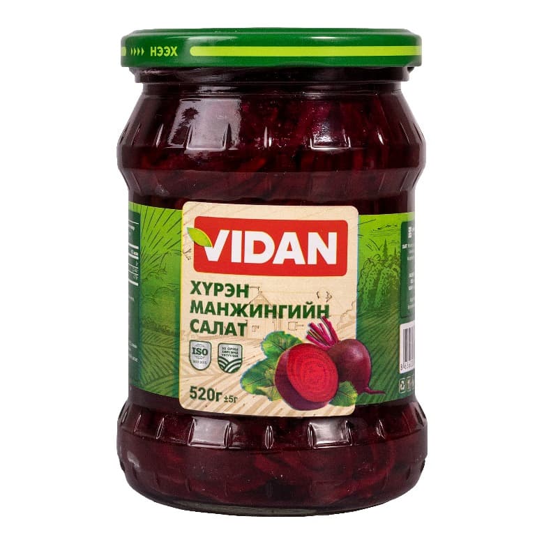 Хүрэн манжин салат 550г